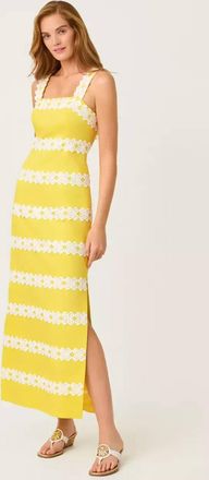 Lilly Pulitzer Davis Maxi Dress In Estelle Yellow
