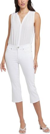 NYDJ Nydj Marilyn Optic White Crop Jean