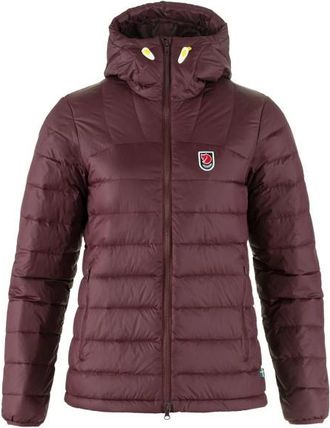 Fj&auml;llr&auml;ven Expedition Pack Down Hoodie Daunenjacke f&uuml;r Damen | lila