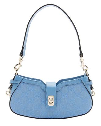 Gucci Gg Moon Side Shoulder Bag (Authentic Pre-Loved)