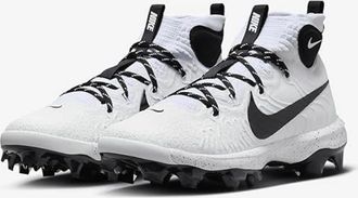 Nike Alpha Huarache NXT MCS DJ6519-107 Mens White Black Baseball Cleats LIQ475