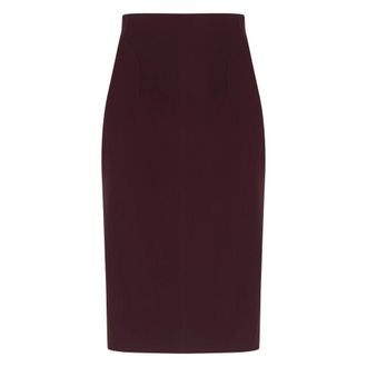 MUGLER Pencil Skirts, female, Brown, Size: XS Bodycon Skirt