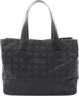 Chanel Pre-owned Tote Bags, female, Black, Size: ONE SIZE Pre-owned A15991 Tote Bag