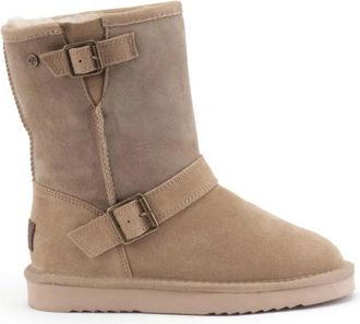 Warmbat Schoenen, Dames, Beige, 40 EU, Su&egrave;de, Kangaroo Winter Boot