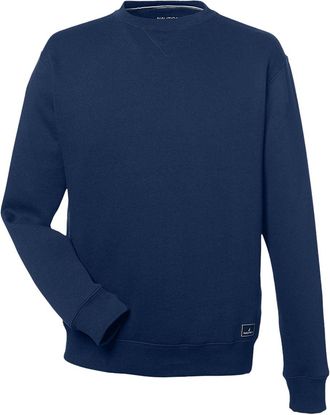 Nautica Mens Anchor Fleece Crewneck Sweatshirt