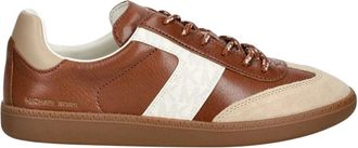 Michael Kors Jovie Lace Up - Dames - Sneakers - Bruin - 41 EU - Leer - Schoenen