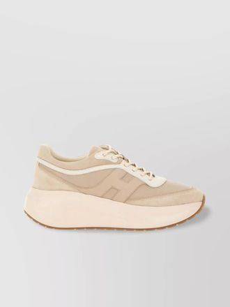 Hogan leather logo-embellished low-top sneakers