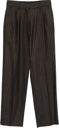 Blazé Milano Pantaloni a righe - Marrone