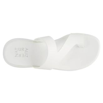Naturalizer Cailan Wedge Sandals White CAILAN-WHT Womens