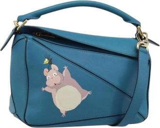 Loewe Pre-owned Hand Bag - - Pre-owned - Donna - Blu - ONE SIZE