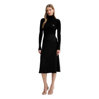 Elisabetta Franchi Mujer, Vestidos, Negro, Talla: M
