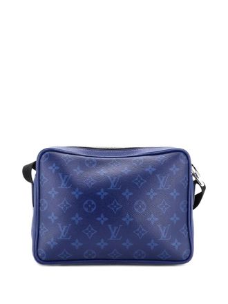Louis Vuitton Outdoor Messenger Bag Monogram Taigarama crossbody bag - Blu