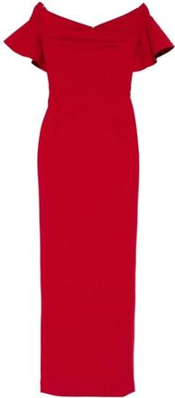 Solace London Dames, Jurken, Rood, Maat: XS