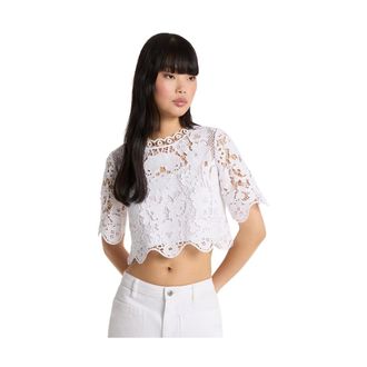 Michael Kors Blouses, female, White, Size: XS Top
