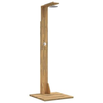 vidaXL Ducha Exterior 219 Cm Blanco Vidaxl