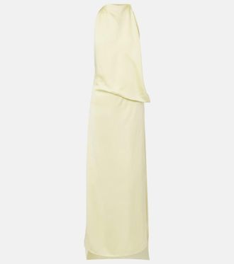 Sportmax Dolmen satin gown