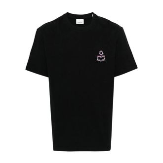 Isabel Marant Black T-shirt Hugo Polos - male - Isabel Marant - T-Shirts - Black - XL - Tops