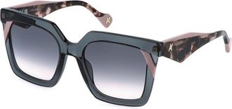 Yalea SYA215 ANTONELLA 06A7 Womens Sunglasses Blue Size 54