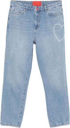 Vision Of Super Jeans con stampa - Blu