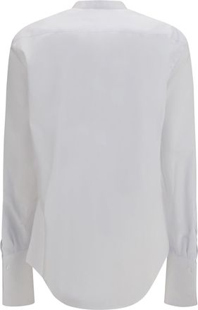 Fendi Womens Poplin Shirt Bianco Cotton