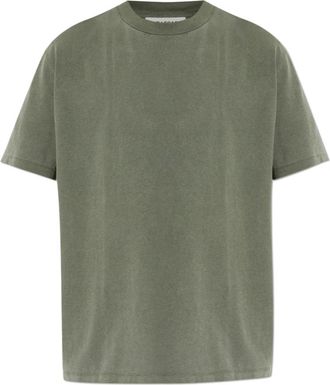 Our Legacy T-shirt met ronde hals - Heren - T-shirts - Groen - S - Katoen - Tops