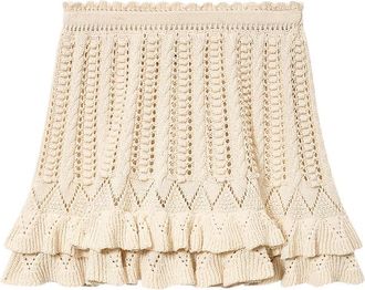 Isabel Marant Nelle Ruffled Mini Skirt