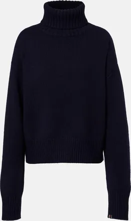 Extreme Cashmere Crop Xtra cashmere turtleneck sweater
