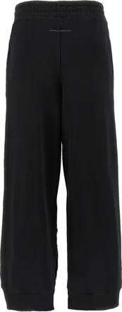 Maison Margiela Numeric Signature Logo Joggers - Black
