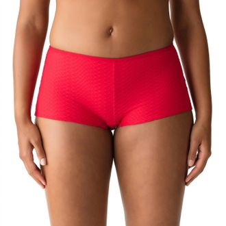 Prima Donna Womens Canyon Full Boxer Brief Bottom In True Red