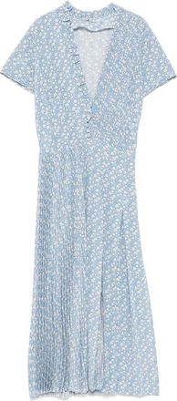 Ermanno Scervino Dames, Jurken, Blauw, Maat: 2XS