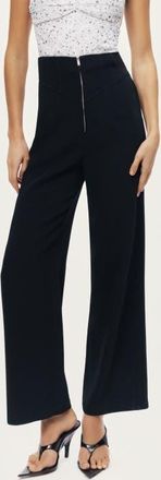 Nocturne High-Waist Wide-Leg Pants in Black at Nordstrom, Size X-Small Eu