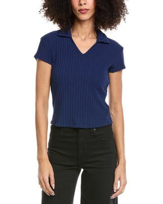 Bella Dahl Collared Crop Top