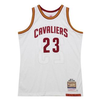Mitchell & Ness Lebron James Cleveland Cavaliers 2015-16 Authentic Jersey White JY8692-CCAWHIT