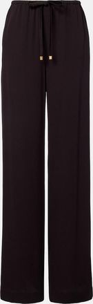 Agnona Jersey wide-leg pants