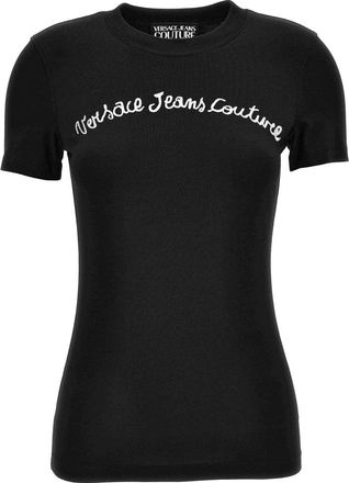 Versace Jeans Couture T-shirt - Dames - T-shirts - Zwart - M - Tops