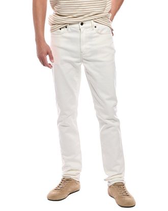 Blk Dnm Blk Dnm Off White Slim Cut Jean