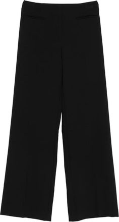 Patrizia Pepe flat-front trousers - Black