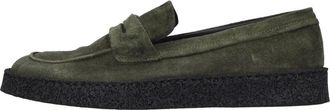 Pantanetti Schoenen, Heren, Groen, 42 EU, Su&egrave;de, Su&egrave;de Loafers
