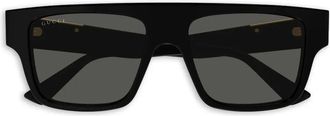 Gucci Occhiali da sole GG1960S squadrati - Nero