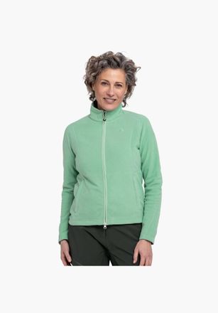 Sch&ouml;ffel Fleecejacke SCH&Ouml;FFEL Fleece Jacket Leona3, Damen, Gr. 50, gr&uuml;n, Fleece, Obermaterial: 100% Polyester. Futter: 100% Polyester, Jacken Fleecejacke, f&uuml;r 