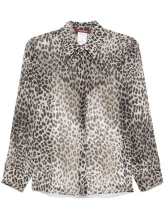 Max Mara Valzer blouse - Zwart