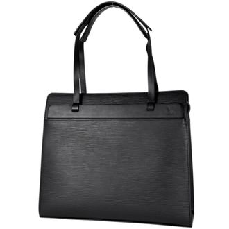 Louis Vuitton Epi Black Noir Epi Leather Shoulder Bag Tote Bag (Pre-Owned)