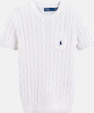 Ralph Lauren Trui met korte mouwen en ronde hals