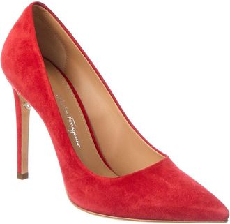 Ferragamo Ilary Suede Pump