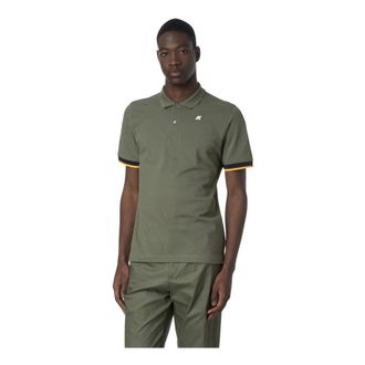 K-Way K-Way, Polo Shirts, male, Green, Size: 2XL Vincent Polo