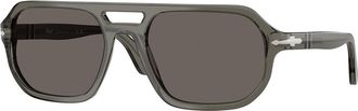 Persol PO3393S GUIDO 1103B1 Mens Sunglasses Grey Size 56