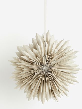 H&M Sternf&ouml;rmiger Lampenschirm aus Papier - Yellow