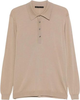 low brand Lwbr Polo - - Tops - Uomo - Beige - L