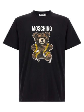 Moschino Zwarte Katoenen T-Shirt