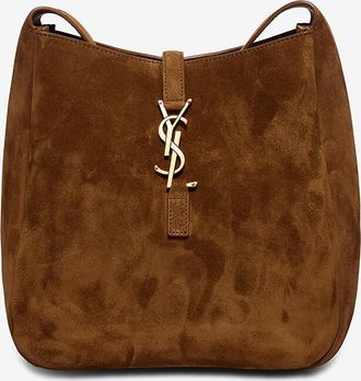 Saint Laurent Schultertasche aus weichem Wildleder Le 5 &agrave; 7 Small